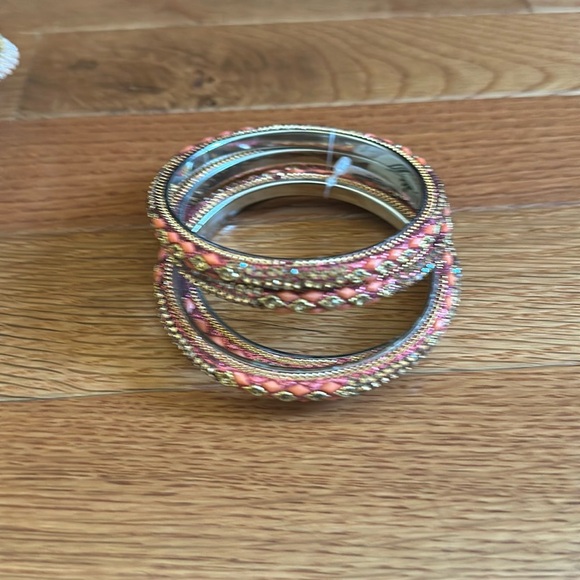 NWT Indian Kundan bracelets size 2.10 sets of 4. - Picture 11 of 11